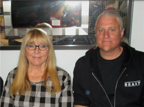 Three-time Academy Award Winning Makeup Artist and CMS Director of Education Ve Neill and BEAST instructor Scott Hudson 